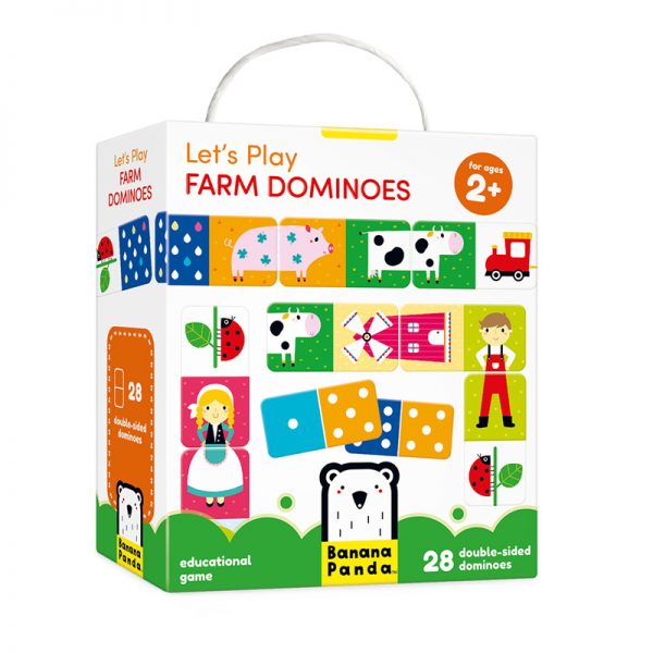 Banana Panda Let's Play Farm Dominoes