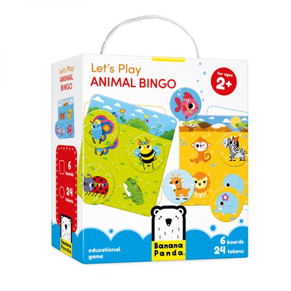 Banana Panda Let's play Animal Bingo