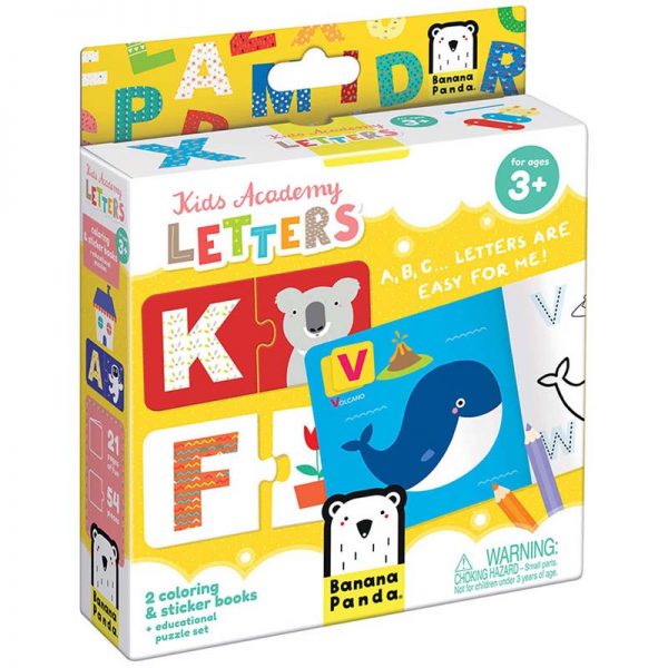 Banana Panda Kid Academy Letters
