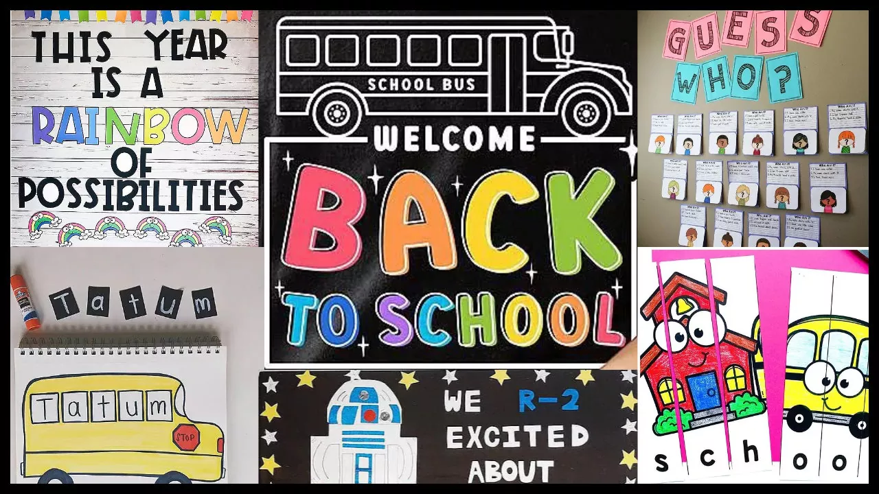 90+ Back to School Bulletin Board Ideas & Crafts for the ...