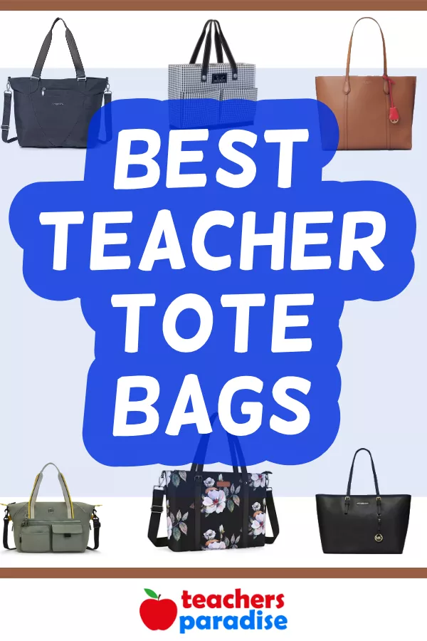  CURMIO Rolling Teacher Tote Bag