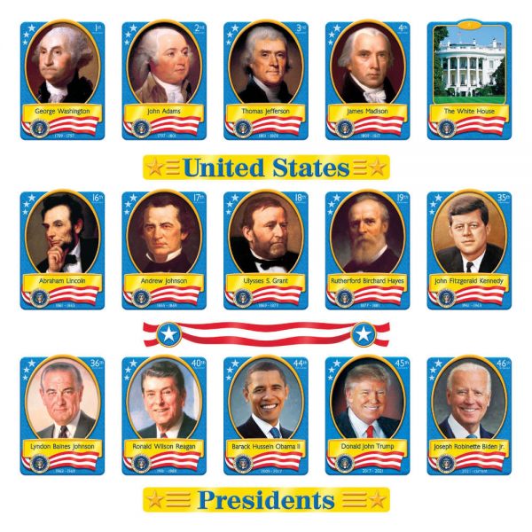 TREND U.S. Presidents Bulletin Board Set
