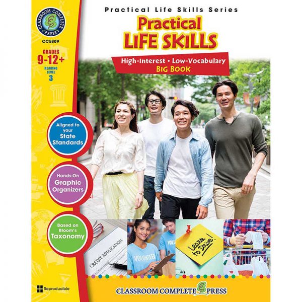 Classroom Complete Press Practical Life Skills Big Book, Grade 9-12