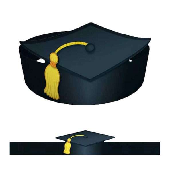 Carson Dellosa Education Graduation Crowns, 30 Per Pack, 2 Packs