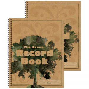 Carson Dellosa Education The Green Record Book, Paperback, Pack of 2