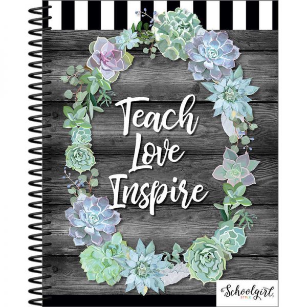 Schoolgirl Style™ Simply Stylish Teacher Planner Plan Book