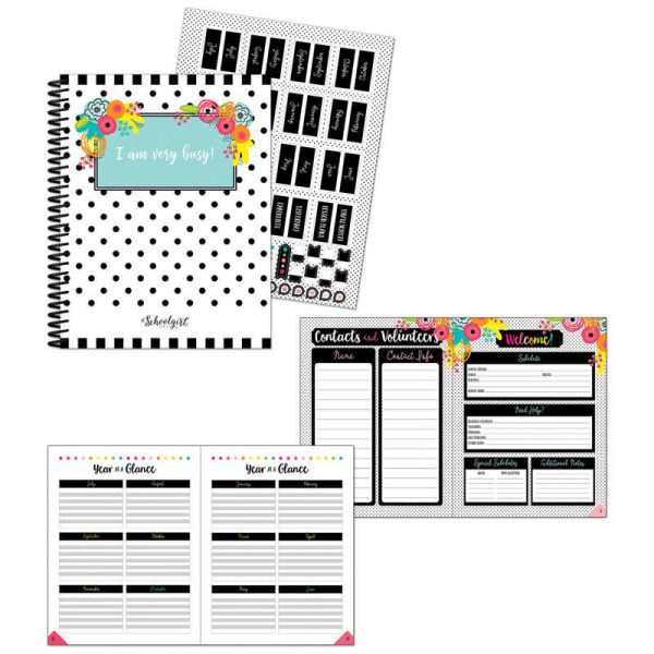 Schoolgirl Style™ Pineapple Teacher Planner Paperback