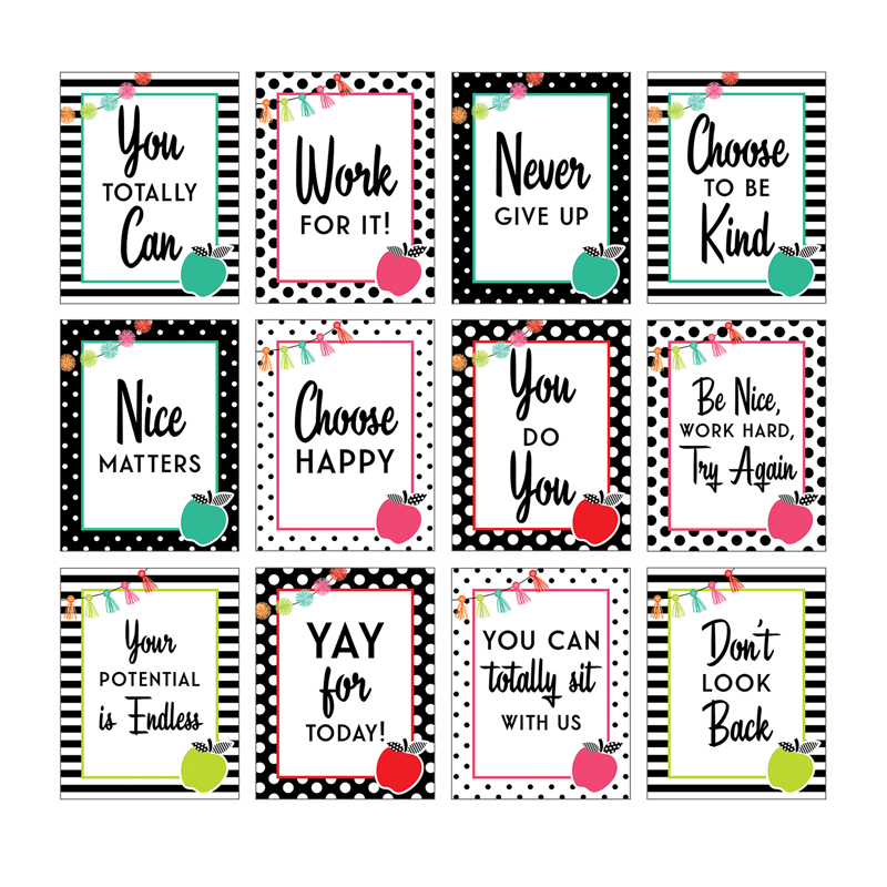 Growth Mindset Quotes Mini Posters - Carson Dellosa