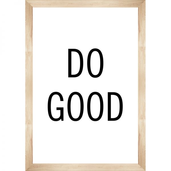 Schoolgirl Style™ Simply Boho Do Good Poster