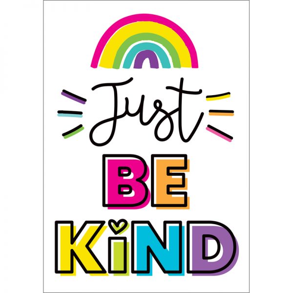 Carson Dellosa Education Kind Vibes Just Be Kind Poster