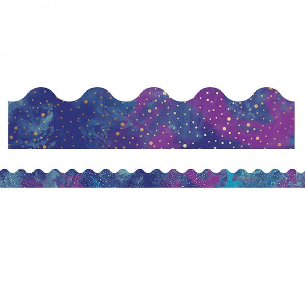 Carson Dellosa Education Galaxy Scalloped Border, 39'