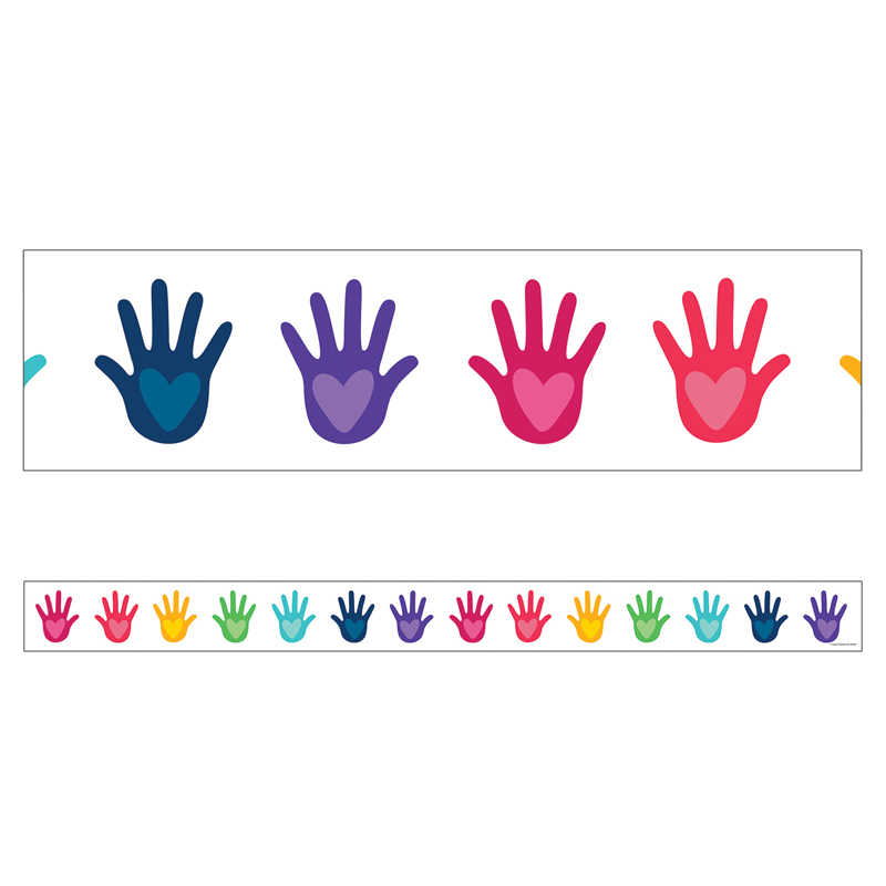 TeachersParadise - Carson Dellosa Education One World Hands with Hearts ...