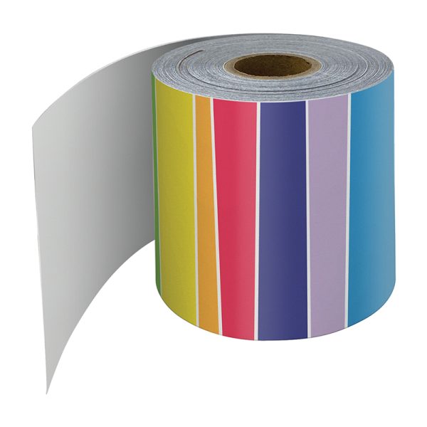 Carson Dellosa Education Rainbow Rolled Straight Border, 65 Feet