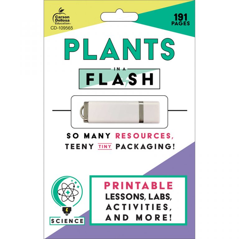 Carson Dellosa Education In a Flash: Plants