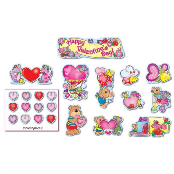 Carson Dellosa Education Valentine's Day Mini Bulletin Board Set