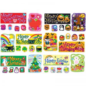 Carson Dellosa Education Holidays Bulletin Board Set