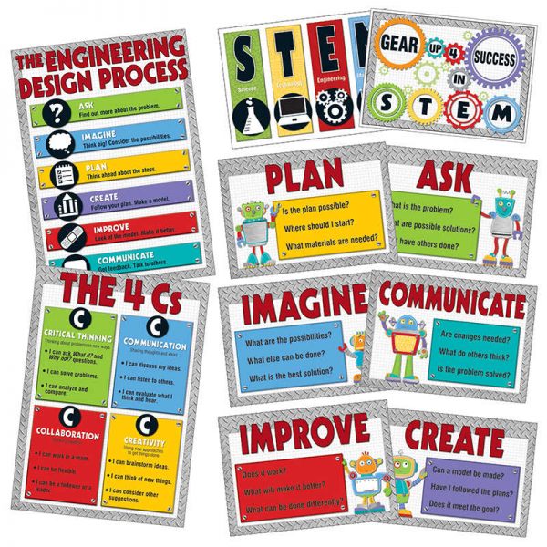 TeachersParadise - Carson Dellosa Education STEM Bulletin Board Set ...