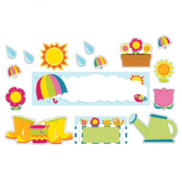 Carson Dellosa Education Spring Bulletin Board Set