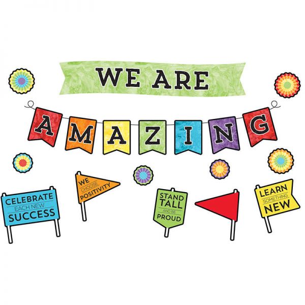 Carson Dellosa Education We Are Amazing Bulletin Board Set, 22 Pieces