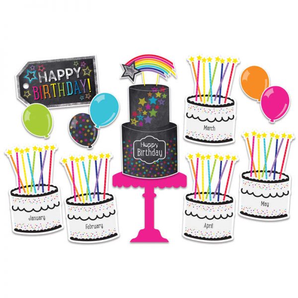 Schoolgirl Style™ Twinkle Twinkle You're A STAR! Birthday Bulletin Board Set