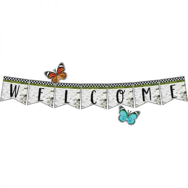 Schoolgirl Style™ Woodland Whimsy Welcome Bulletin Board Set, 9 Pieces