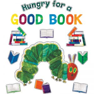 Carson Dellosa Education Very Hungry Caterpillar™ Hungry for a Good Book Bulletin Board Set, 26 Pieces