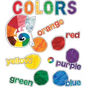 Carson Dellosa Education World of Eric Carle™ Colors Mini Bulletin Board Set, 32 Pieces