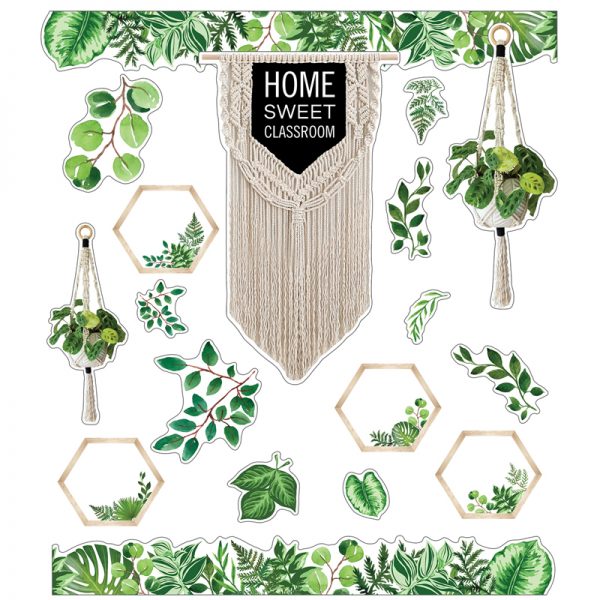 Schoolgirl Style™ Simply Boho Home Sweet Classroom Bulletin Board Set