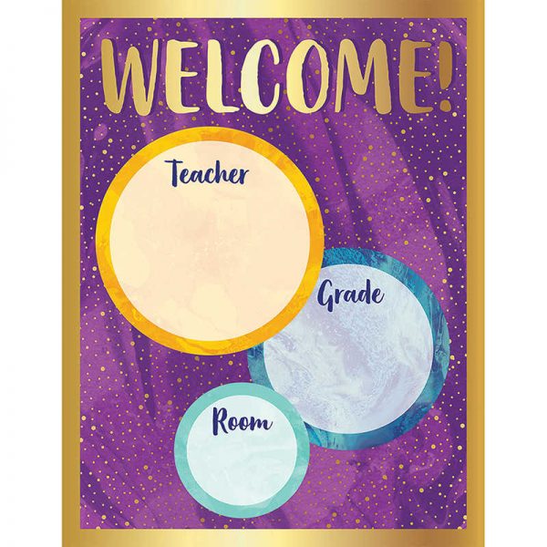 Carson Dellosa Education Galaxy Welcome Chart