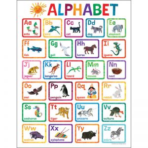 Carson Dellosa Education World of Eric Carle™ Alphabet Chart
