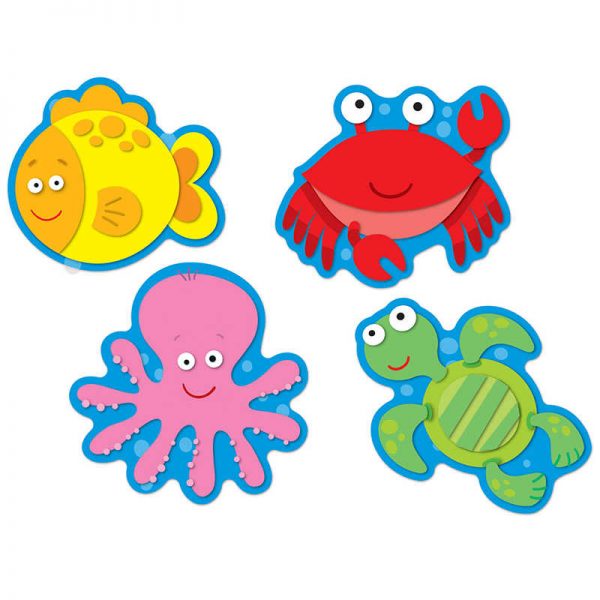Carson Dellosa Education Sea Life Cut-Outs, Pack of 36