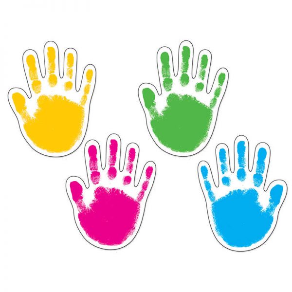 Carson Dellosa Education Handprints Cut-Outs, Pack of 42