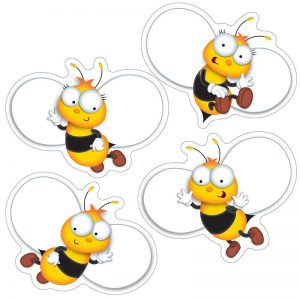 Carson Dellosa Education Buzz-Worthy Bees Cut-Outs, Pack of 45
