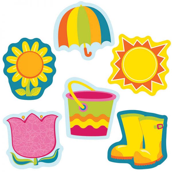 Carson Dellosa Education Spring Mix Cut-Outs