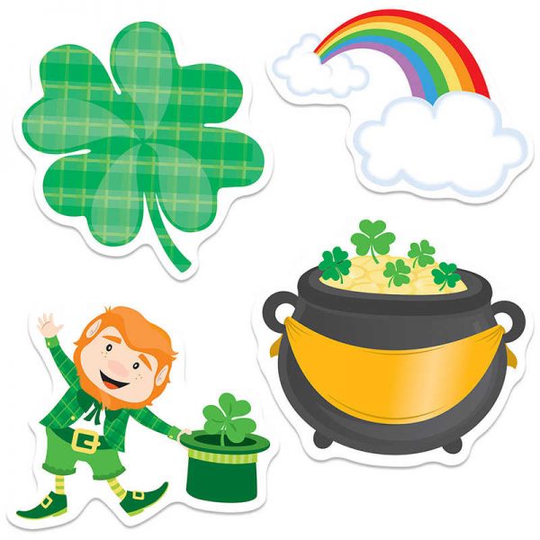 Carson Dellosa Education St. Patrick's Day Cut-Outs, Pack of 36