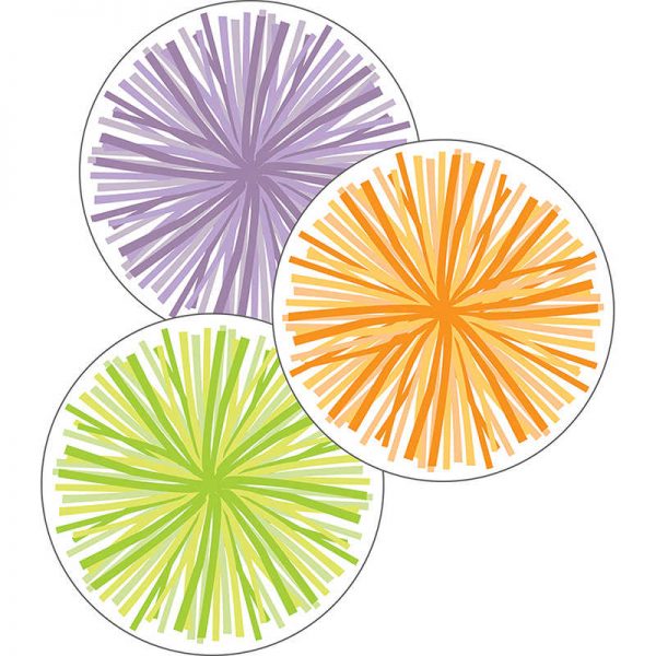 Schoolgirl Style™ Hello Sunshine Poms Cut-Outs, Pack of 36