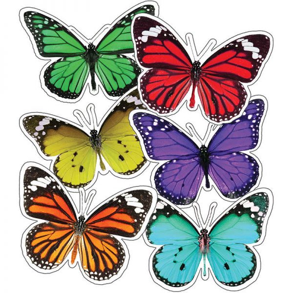 Schoolgirl Style™ Woodland Whimsy Butterflies Cut-Outs, Pack of 36