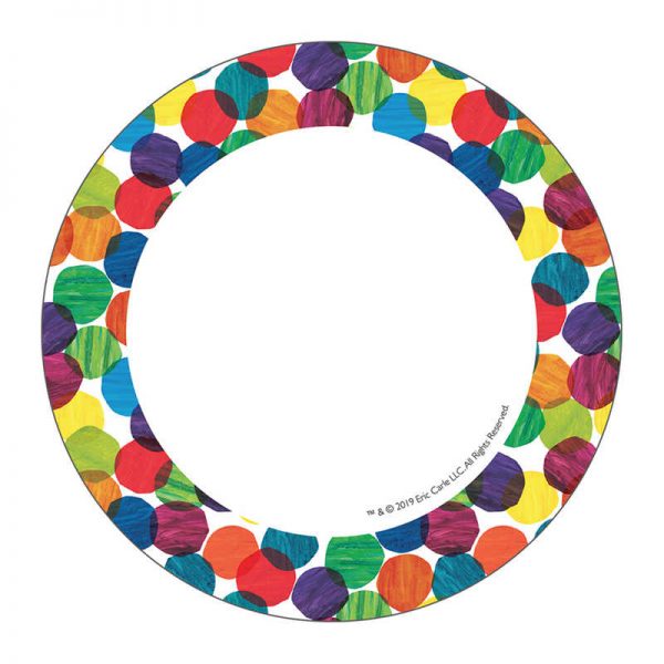 Carson Dellosa Education World of Eric Carle™ Dots Cut-Outs, 36 Per Pack, 6 Packs