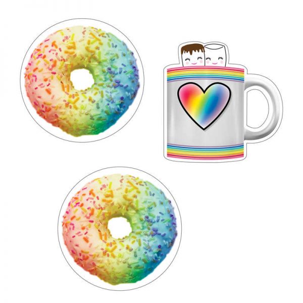 Schoolgirl Style™ Industrial Cafe Donuts and Cocoa Mugs Cut-Outs, Pack of 36