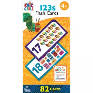 Carson Dellosa Education World of Eric Carle™ 123s Flash Cards, Grade PK-1