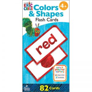 Carson Dellosa Education World of Eric Carle™ Colors & Shapes Flash Cards, Grade PK-1