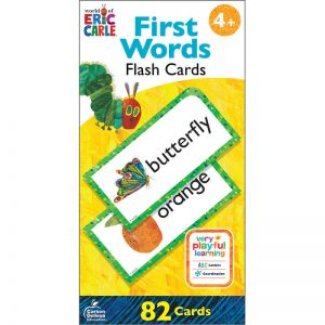 Carson Dellosa Education World of Eric Carle™ First Words Flash Cards, Grade PK-1