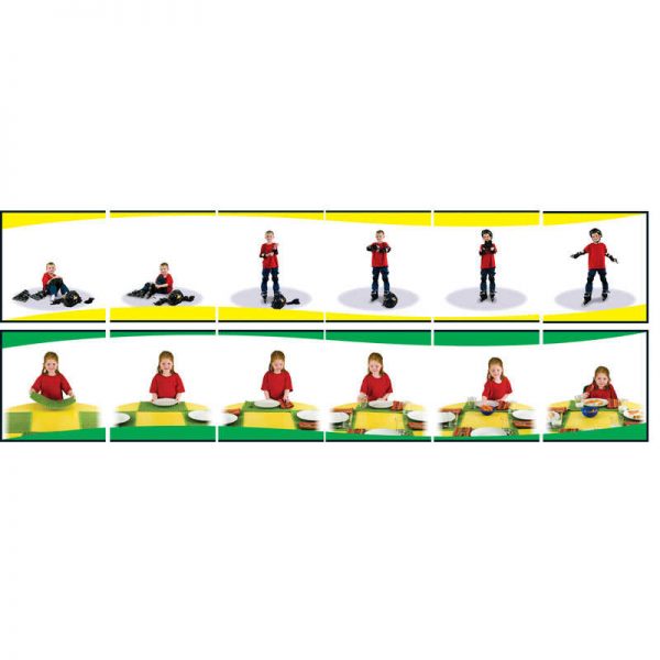 Carson Dellosa Education Learning to Sequence Game, 6-Scene Sets