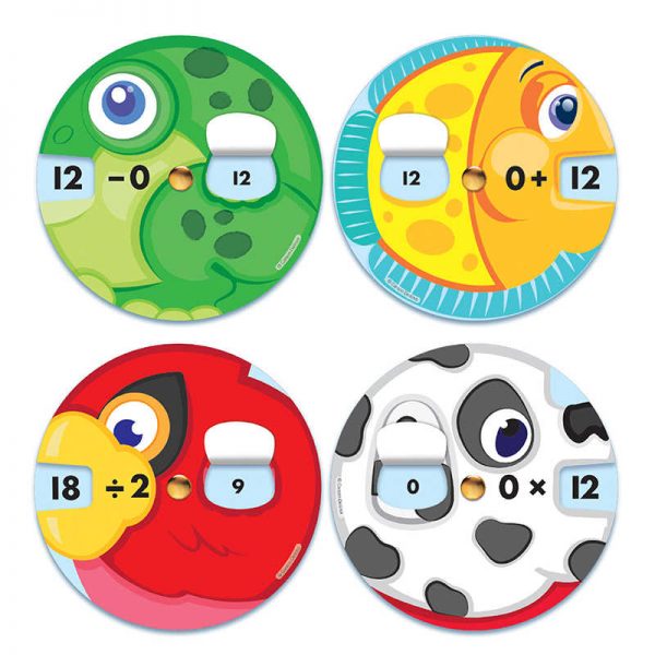 Carson Dellosa Education EZ-Spin: Math Facts Manipulative Bundle