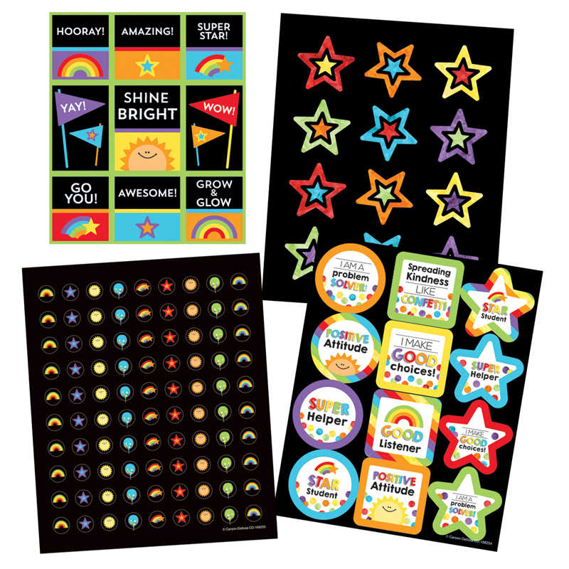 TeachersParadise - Carson Dellosa Education Celebrate Learning Sticker ...