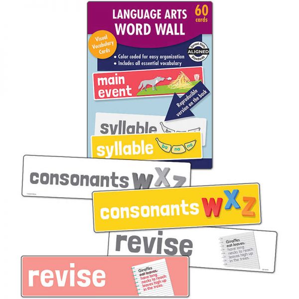 Carson Dellosa Education Language Arts Word Wall, Grade K