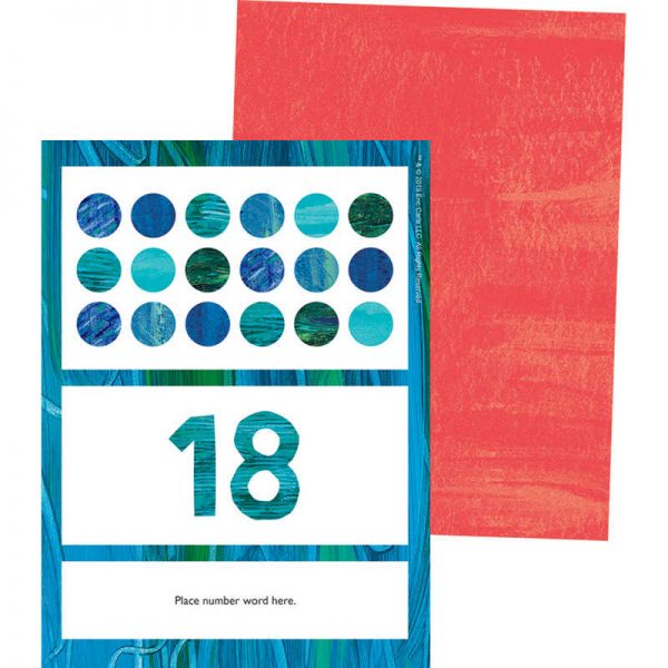 Carson Dellosa Education World of Eric Carle™ Numbers Learning Cards, 85 Pieces