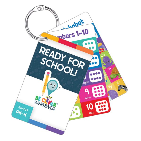 Carson Dellosa Education Be Clever Wherever Things on Rings Ready for School!, Grade PK-K