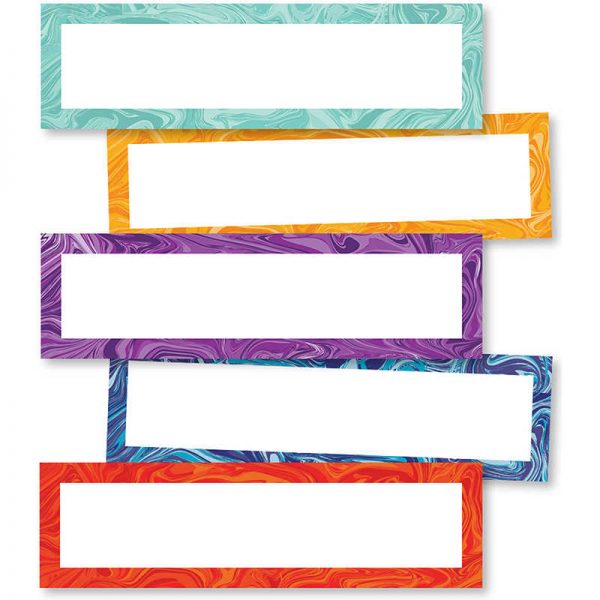 Carson Dellosa Education Marble Swirl Magnetic Labels, Pack of 20