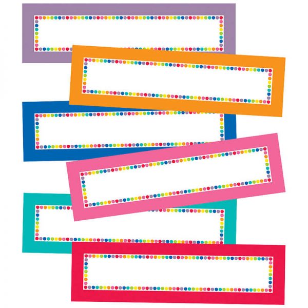 Schoolgirl Style™ Just Teach Magnetic Labels, Pack of 20